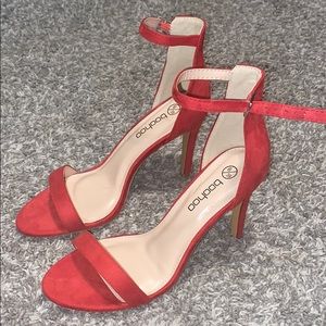 Boohoo Red Heels